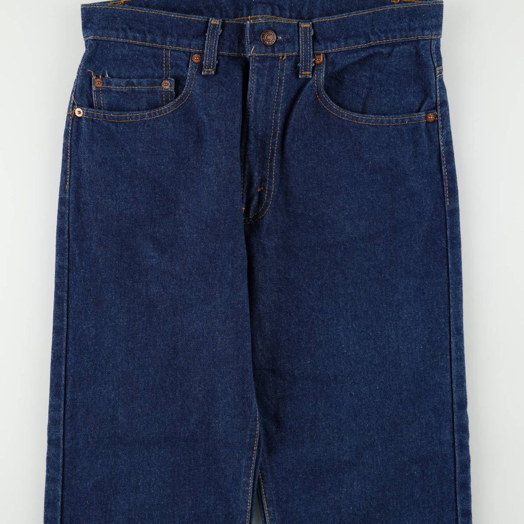~1990'S Levi's 505-0217 Tapered Denim Pants, Made in USA, Men's Size W31 (approx.), Vintage cotton blue type Vintage Second Hand