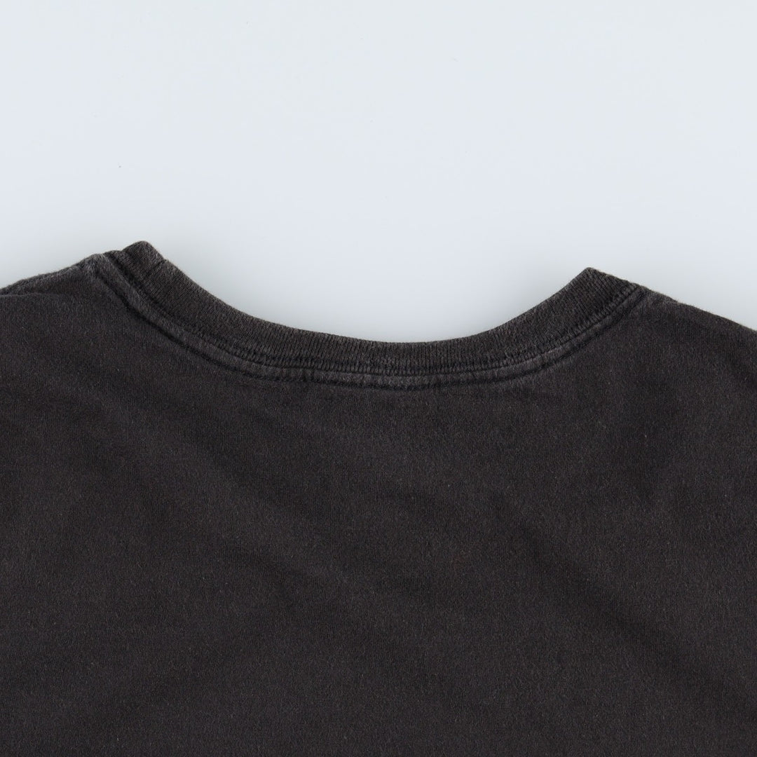 Disney Store Pirates of the Caribbean Movie T-Shirt (Men's XXL equivalent) cotton black type Vintage Second Hand