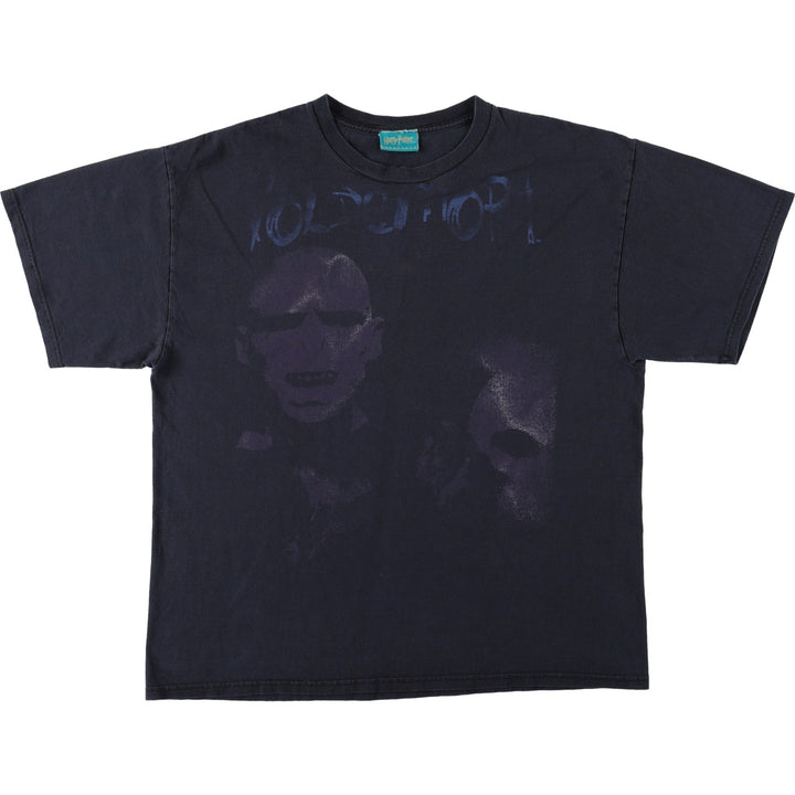 2000'S Harry Potter Voldemort Movie T-shirt, Men's XL equivalent. unclear black type Vintage Second Hand