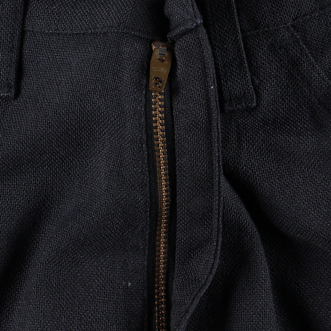 1970'S Levi's STA-PREST 646-4459 Flare Pants, Men's W34 (approx.), Vintage unclear black type Vintage Second Hand