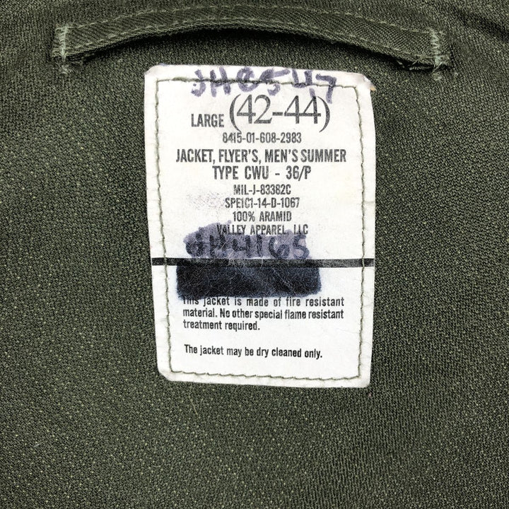 US military actual product CWU-36 Aramid Khaki type Vintage Second Hand