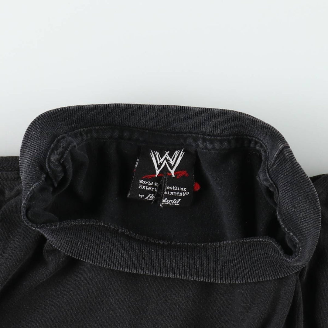 2000'S WWE Rage Against the Machine Band T-shirt (Men's Size M) unclear black type Vintage Second Hand