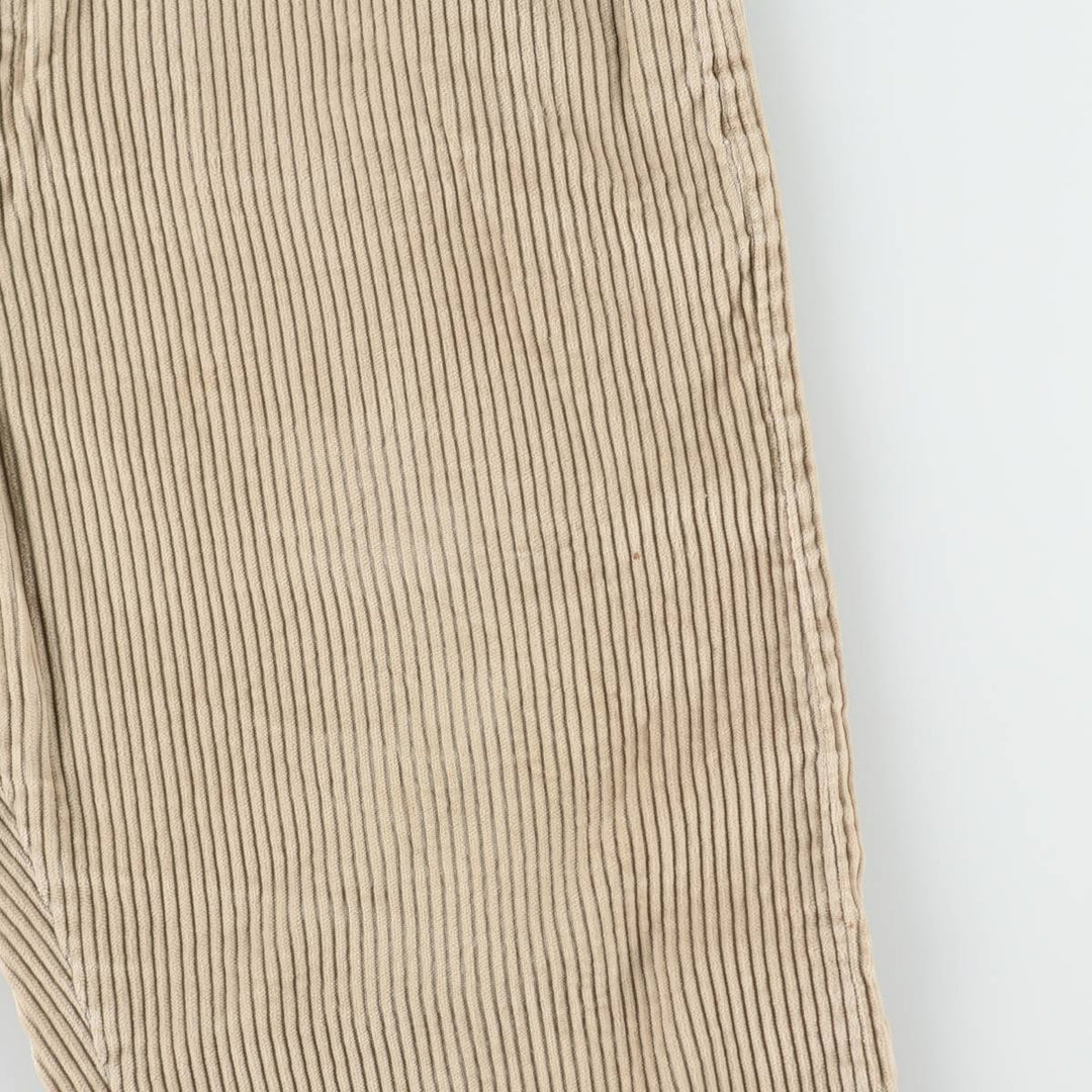 90'S Levi's Silver Tab Straight Loose Corduroy Pants, Men's W31 (approx.), Vintage cotton Beige type Vintage Second Hand