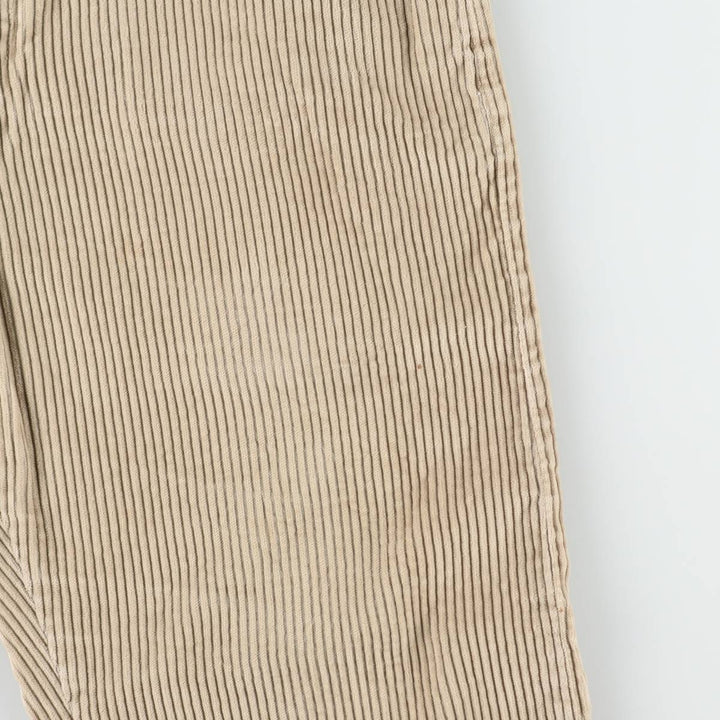 90'S Levi's Silver Tab Straight Loose Corduroy Pants, Men's W31 (approx.), Vintage cotton Beige type Vintage Second Hand