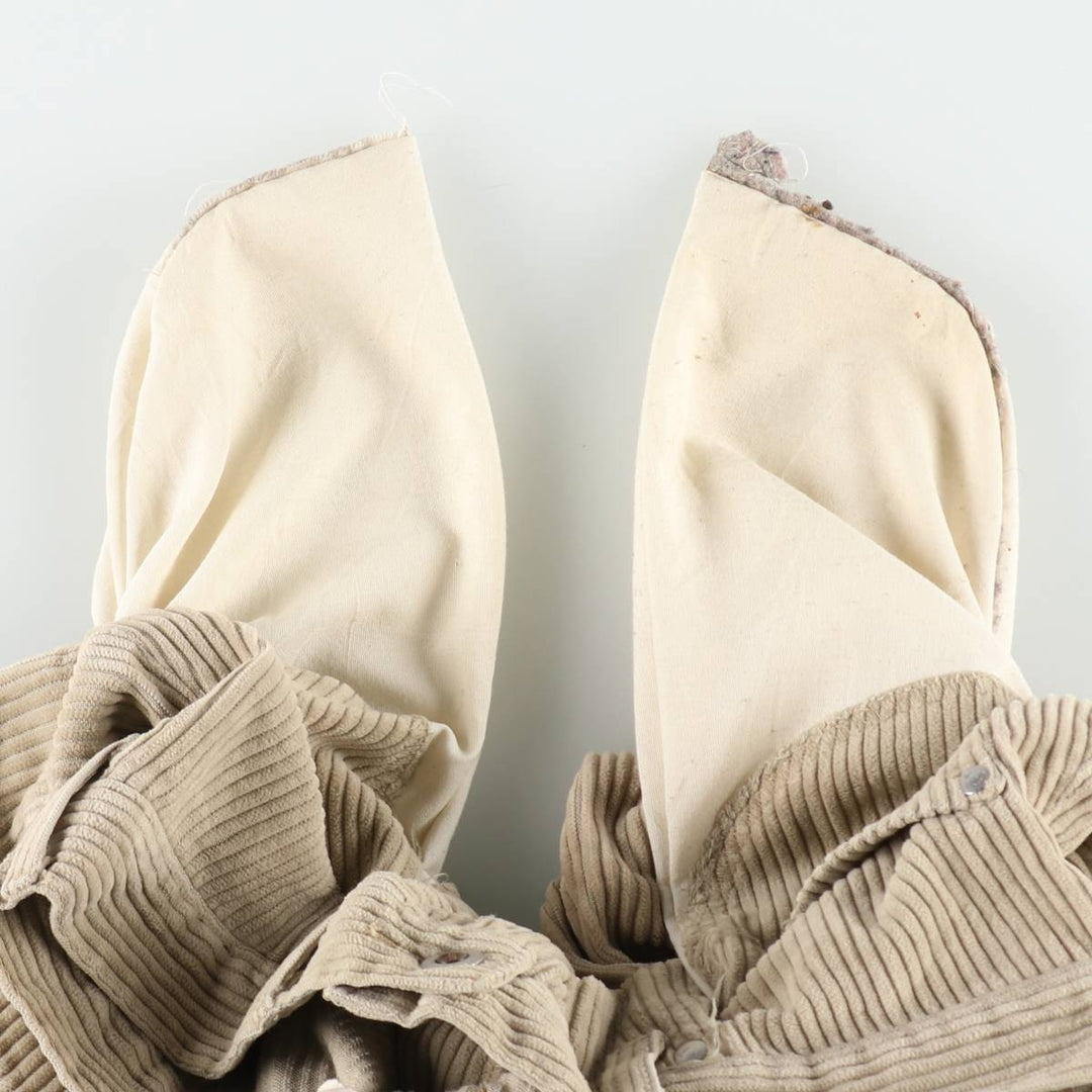 90'S Levi's Silver Tab Straight Loose Corduroy Pants, Men's W31 (approx.), Vintage cotton Beige type Vintage Second Hand