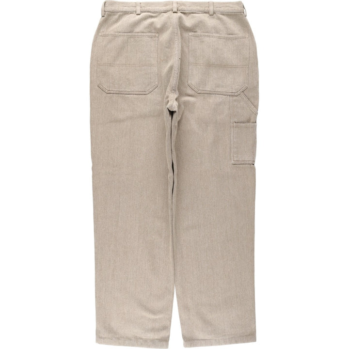 Ralph Lauren POLO by Ralph Lauren herringbone painter pants, men's size W36 (approx.) cotton Beige type Vintage Second Hand
