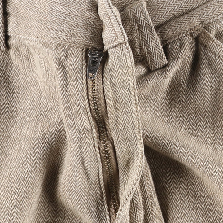Ralph Lauren POLO by Ralph Lauren herringbone painter pants, men's size W36 (approx.) cotton Beige type Vintage Second Hand