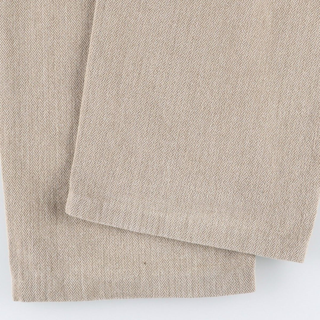 Ralph Lauren POLO by Ralph Lauren herringbone painter pants, men's size W36 (approx.) cotton Beige type Vintage Second Hand