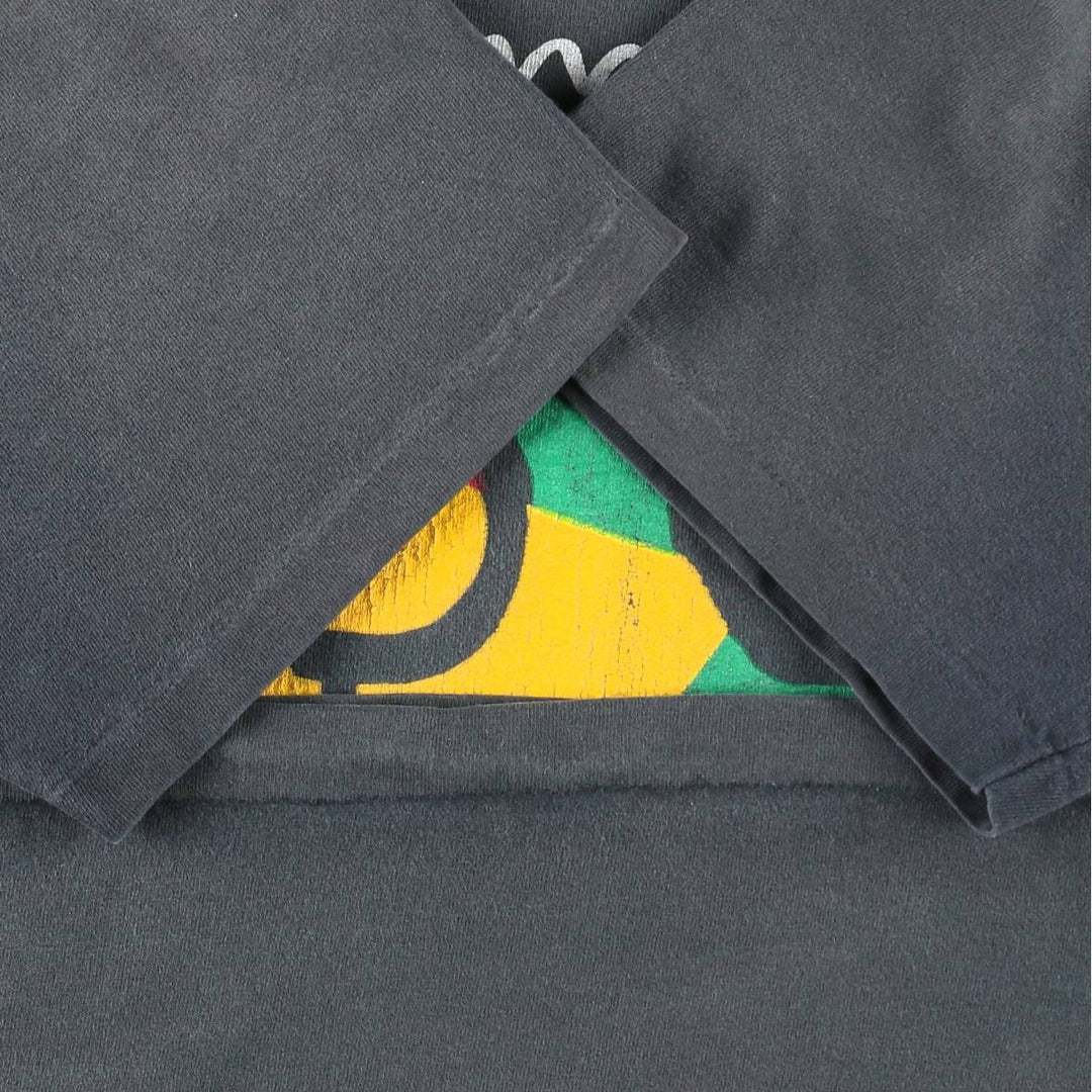 90'S Gravity Graphics Art T-shirt, Made in USA, Men's Size M (approx.), Vintage cotton black type Vintage Second Hand