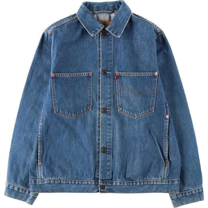2000'S Levi's 70511-0414 Euro Model 2nd Type Denim Jacket (Men's Size M) cotton blue type Vintage Second Hand