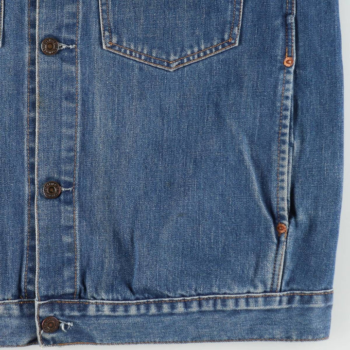 2000'S Levi's 70511-0414 Euro Model 2nd Type Denim Jacket (Men's Size M) cotton blue type Vintage Second Hand