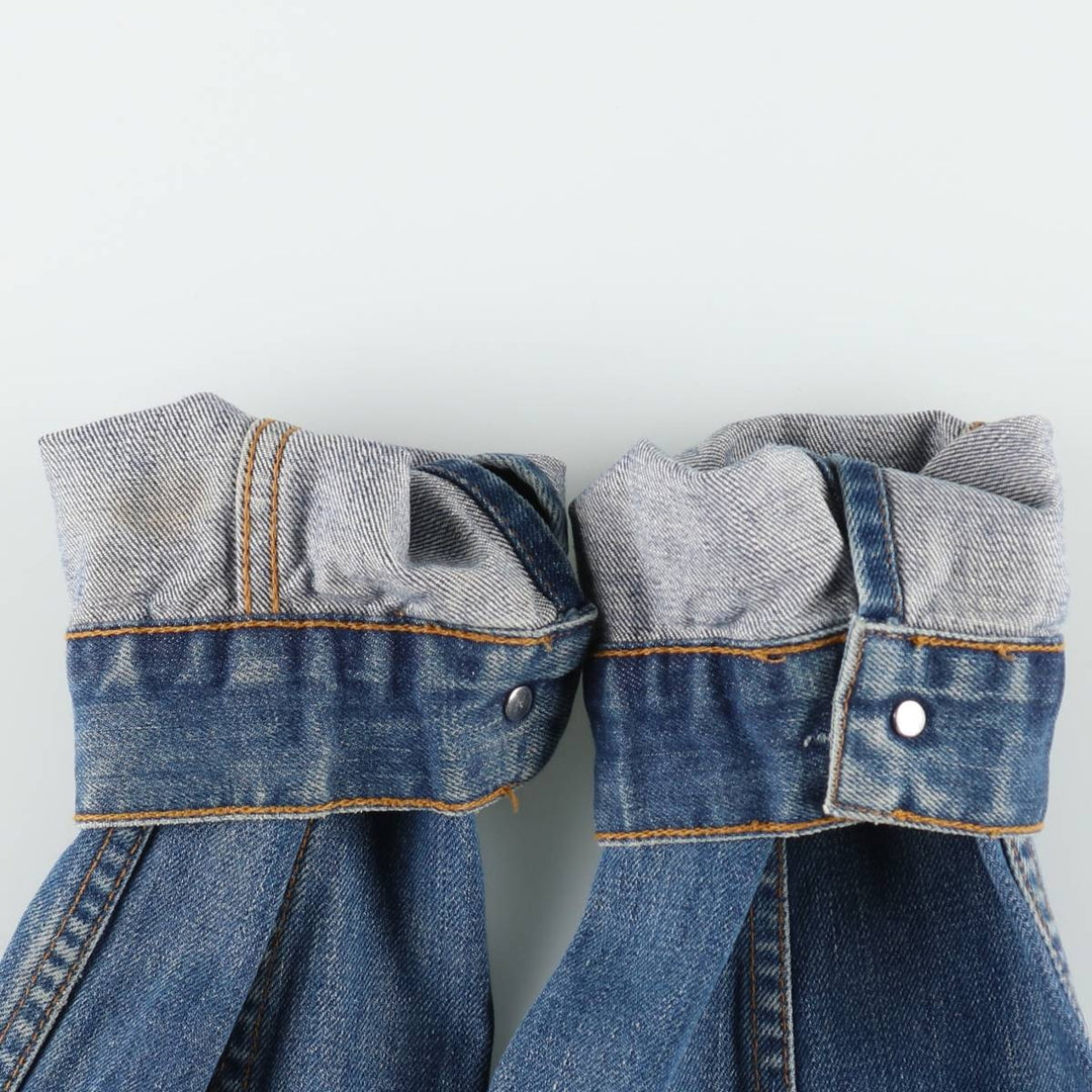 2000'S Levi's 70511-0414 Euro Model 2nd Type Denim Jacket (Men's Size M) cotton blue type Vintage Second Hand
