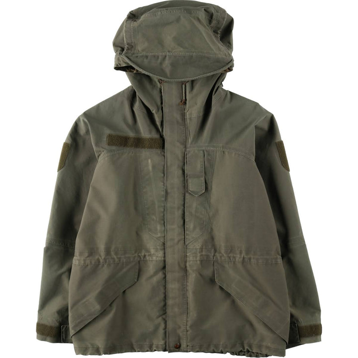 Australian Army Alpine Gore-Tex Parka with Hood, Military Field Jacket, Men's Size XL (approx.) polyamide Khaki type Vintage Second Hand