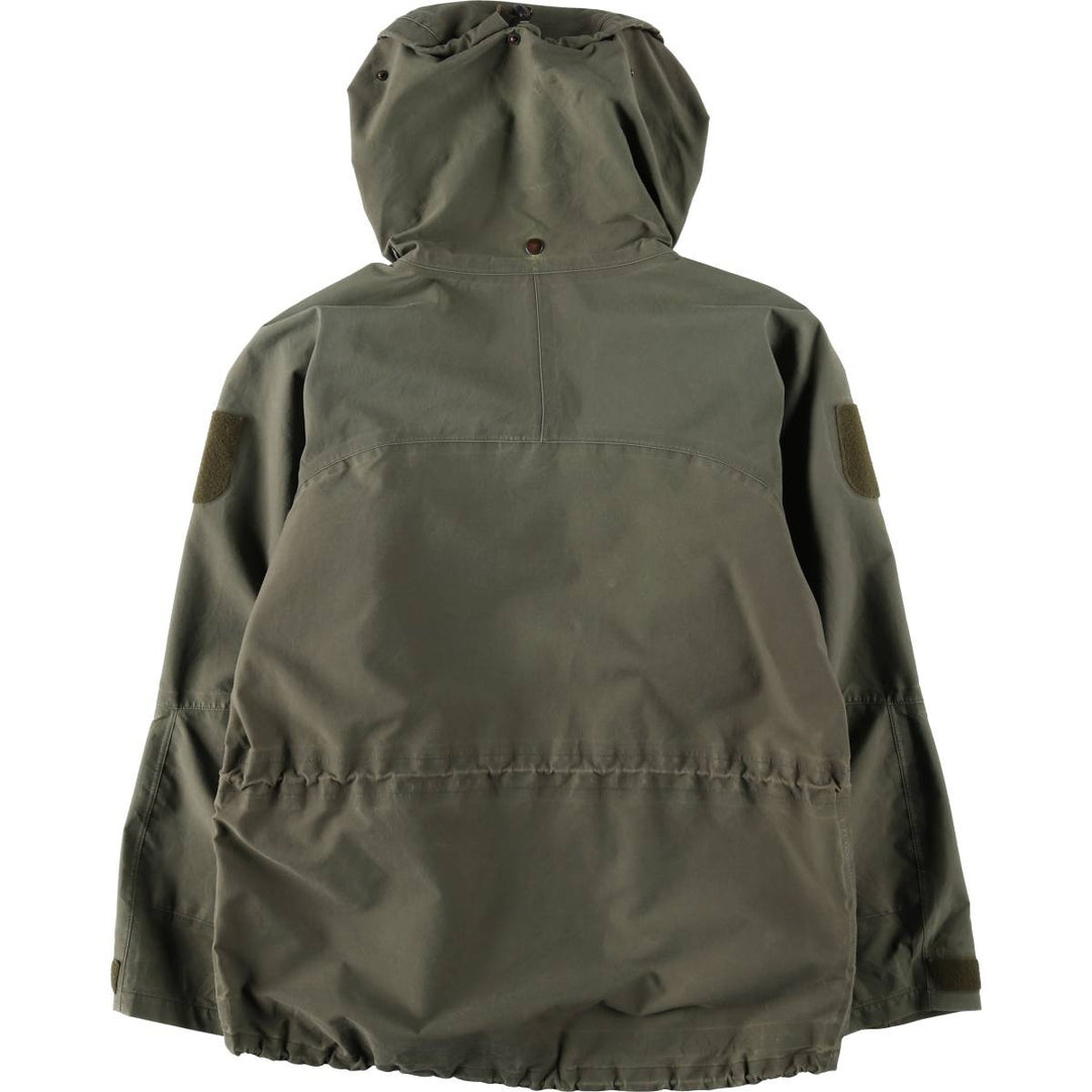 Australian Army Alpine Gore-Tex Parka with Hood, Military Field Jacket, Men's Size XL (approx.) polyamide Khaki type Vintage Second Hand