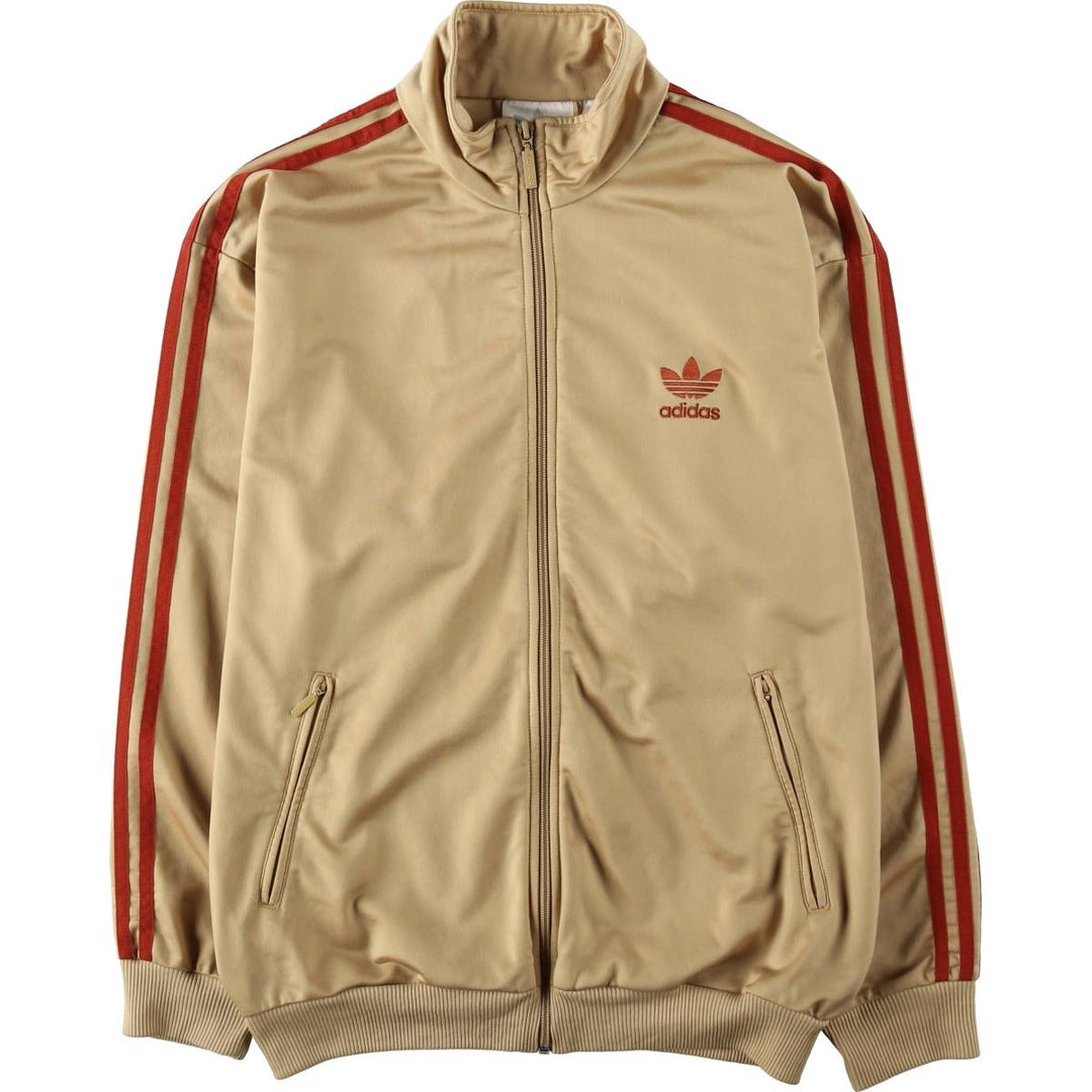 2000'S Adidas Trefoil Logo Replica Track Jacket, Men's Size M (approx.) polyester Gold type Vintage Second Hand