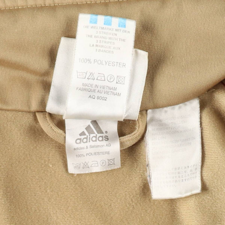 2000'S Adidas Trefoil Logo Replica Track Jacket, Men's Size M (approx.) polyester Gold type Vintage Second Hand