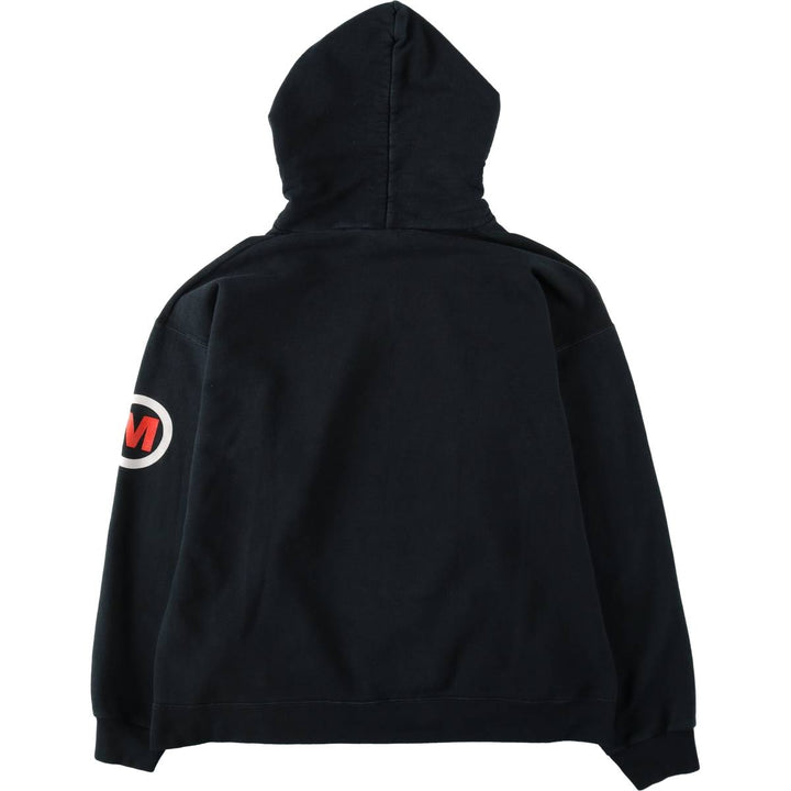 2000'S Hanes ULTIMATE COTTON Slipknot Band Sweatshirt Pullover Hoodie (Men's Size L) unclear black type Vintage Second Hand