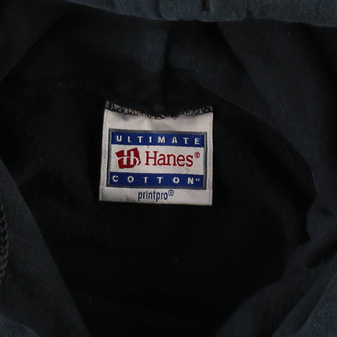 2000'S Hanes ULTIMATE COTTON Slipknot Band Sweatshirt Pullover Hoodie (Men's Size L) unclear black type Vintage Second Hand