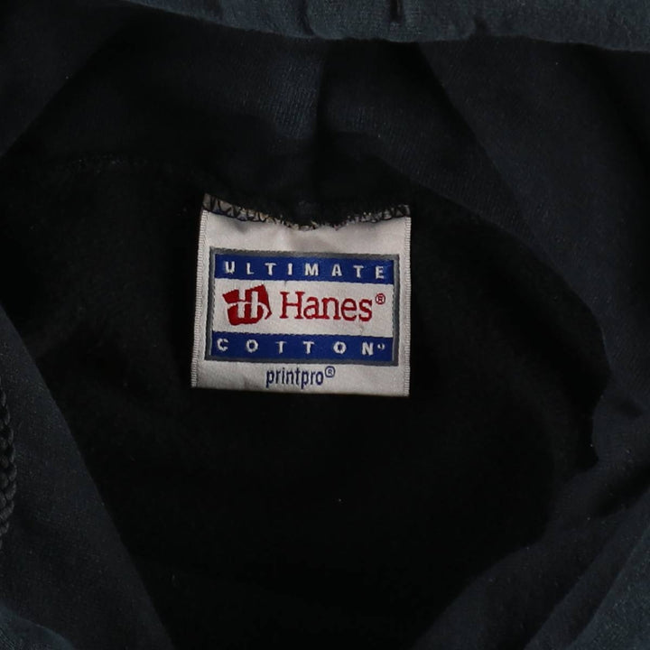 2000'S Hanes ULTIMATE COTTON Slipknot Band Sweatshirt Pullover Hoodie (Men's Size L) unclear black type Vintage Second Hand