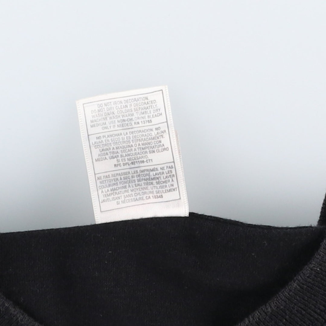 2000'S Fruit of the Loom Apple Advertising T-shirt, Men's Size M (approx.) cotton black type Vintage Second Hand