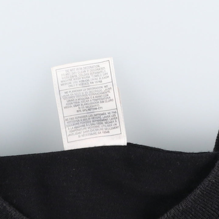 2000'S Fruit of the Loom Apple Advertising T-shirt, Men's Size M (approx.) cotton black type Vintage Second Hand