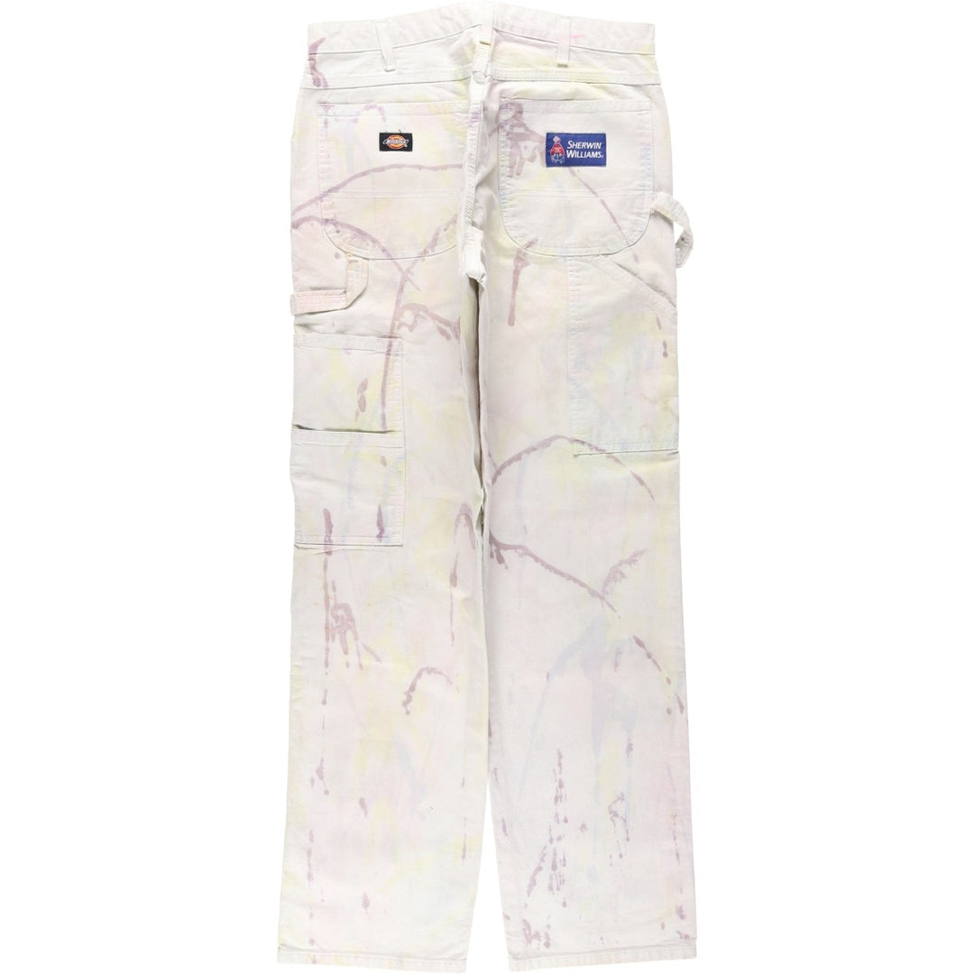 Dickies SHERWIN WILLIAMS Painter Pants for Men, W34 equivalent unclear white type Vintage Second Hand