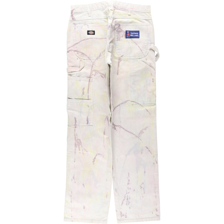Dickies SHERWIN WILLIAMS Painter Pants for Men, W34 equivalent unclear white type Vintage Second Hand