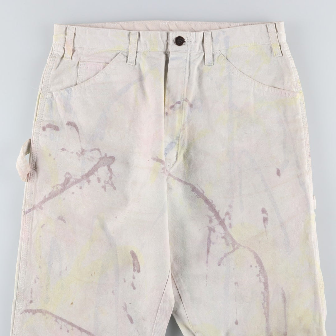 Dickies SHERWIN WILLIAMS Painter Pants for Men, W34 equivalent unclear white type Vintage Second Hand