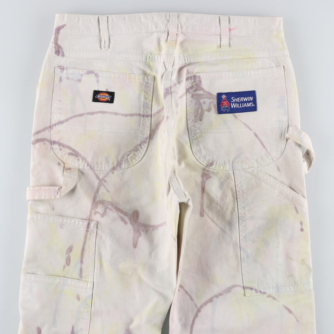Dickies SHERWIN WILLIAMS Painter Pants for Men, W34 equivalent unclear white type Vintage Second Hand