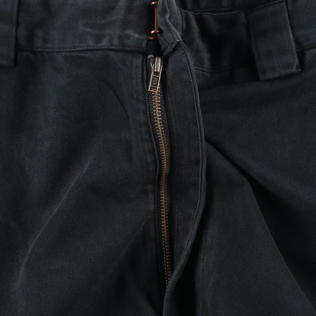 1990'S Ralph Lauren POLO SPORT work pants, men's size W34 (approx.), vintage. cotton black type Vintage Second Hand