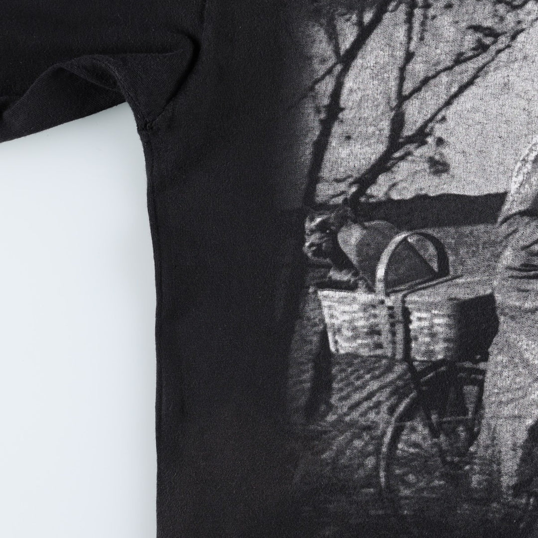 90'S STANLEY DESANTIS THE WIZARD OF OZ MISS ALMIRA GULCH Movie T-shirt, Made in USA, Men's Size M (approx.) cotton black type Vintage Second Hand