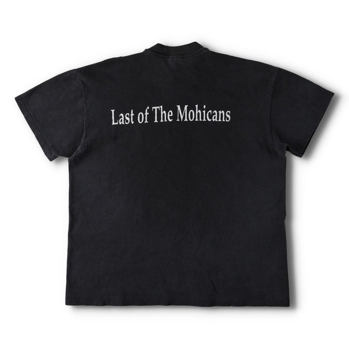 90'S Stedman The Last of the Mohicans Skull Pattern Movie T-Shirt Made in USA Men's XL Equivalent cotton black type Vintage Second Hand