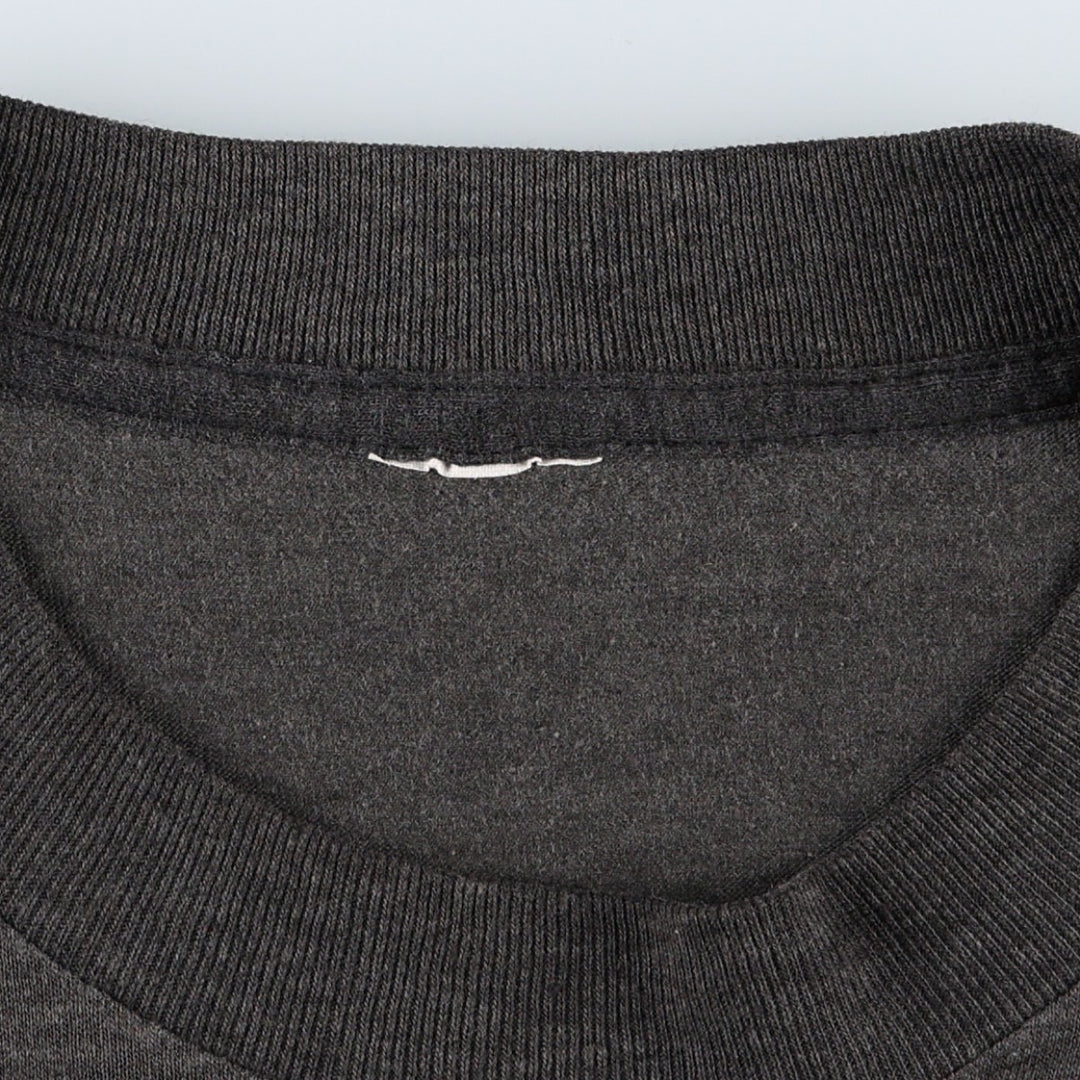 Vintage 80s-90'S Harding Yamaha Kawasaki advertising T-shirt, men's size S (approx.). unclear Charcoal Vintage Second Hand