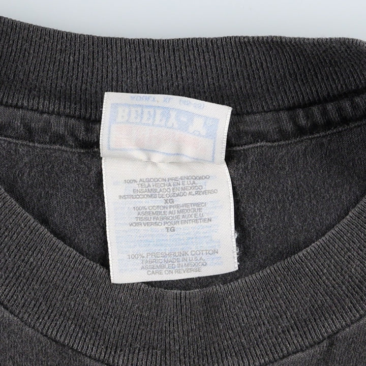 90'S Hanes Hannan's Machine Shop Advertising T-Shirt, Men's XL equivalent, Vintage cotton black type Vintage Second Hand