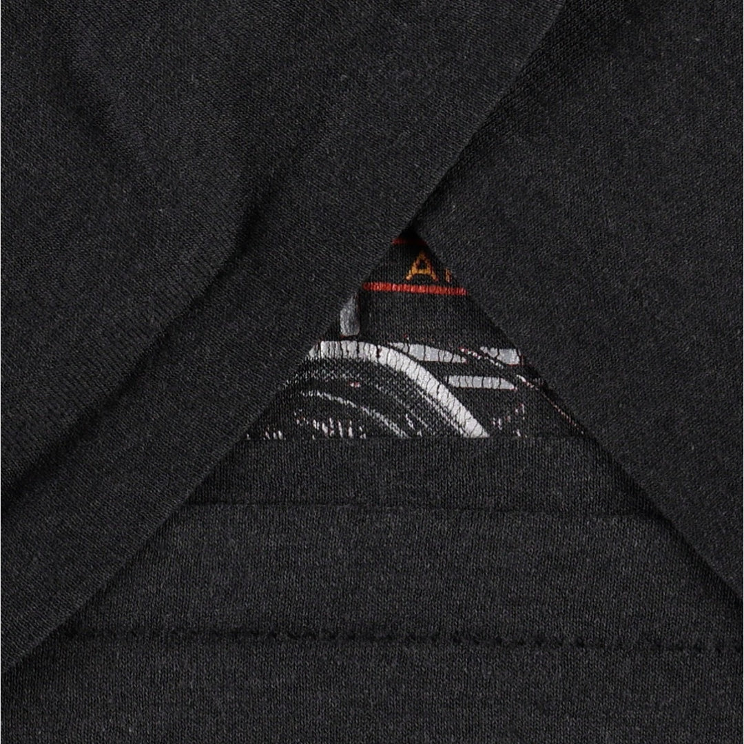 1980'S Harley-Davidson 3D Emblem Motorcycle T-Shirt, Men's Size L (Equivalent), Vintage unclear black type Vintage Second Hand