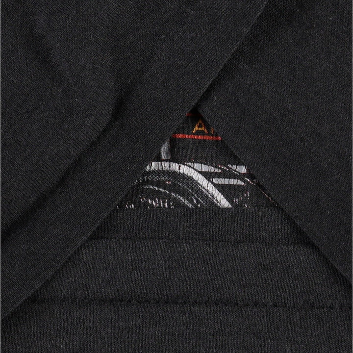 1980'S Harley-Davidson 3D Emblem Motorcycle T-Shirt, Men's Size L (Equivalent), Vintage unclear black type Vintage Second Hand