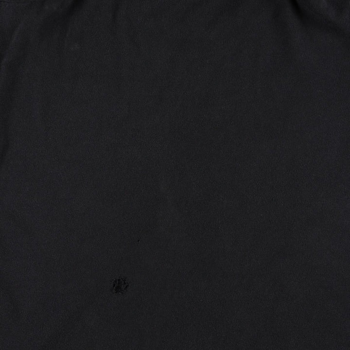 90'S Bad to the Bone Skull Pattern Fire Pattern Motorcycle T-Shirt (Men's Size M) unclear black type Vintage Second Hand