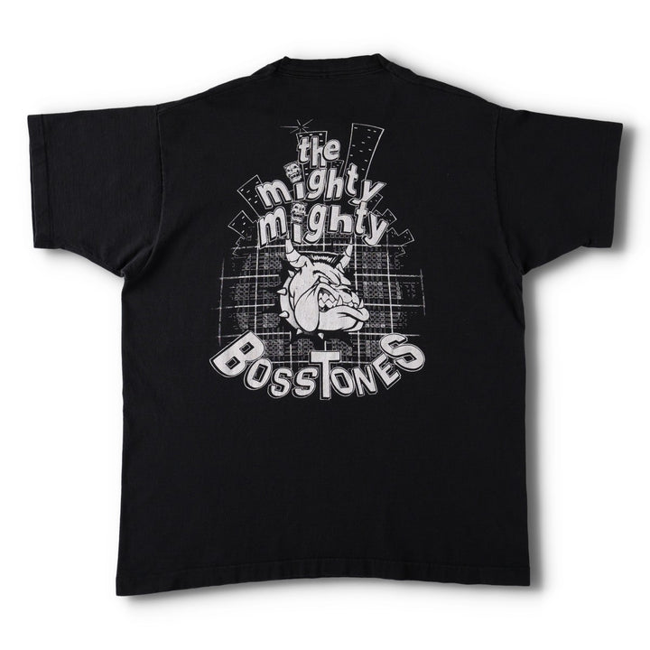 ~90'S The Mighty Mighty Bosstones Band T-shirt, Men's Size M (approx.), Vintage unclear black type Vintage Second Hand