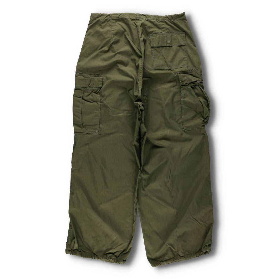 1950'S US Military Issue M-51 Military Cargo Pants, Made in USA, Medium-Long, Men's Size W36 (approx.), Vintage unclear Khaki type Vintage Second Hand