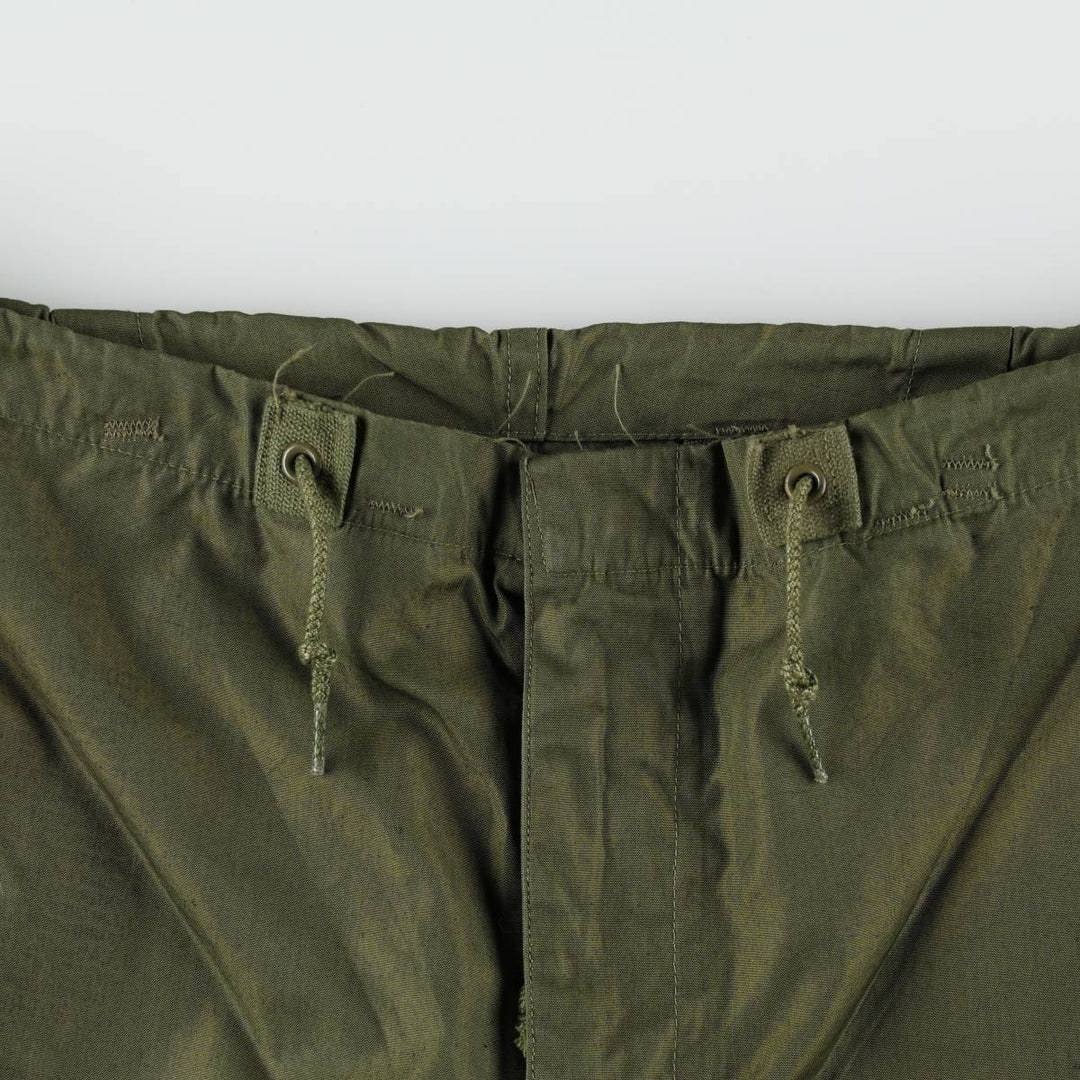 1950'S US Military Issue M-51 Military Cargo Pants, Made in USA, Medium-Long, Men's Size W36 (approx.), Vintage unclear Khaki type Vintage Second Hand