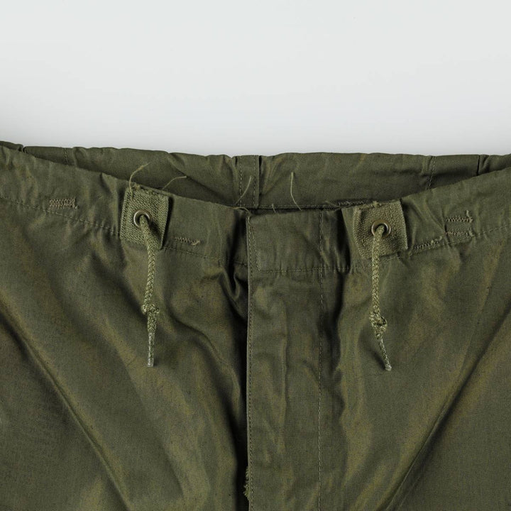 1950'S US Military Issue M-51 Military Cargo Pants, Made in USA, Medium-Long, Men's Size W36 (approx.), Vintage unclear Khaki type Vintage Second Hand