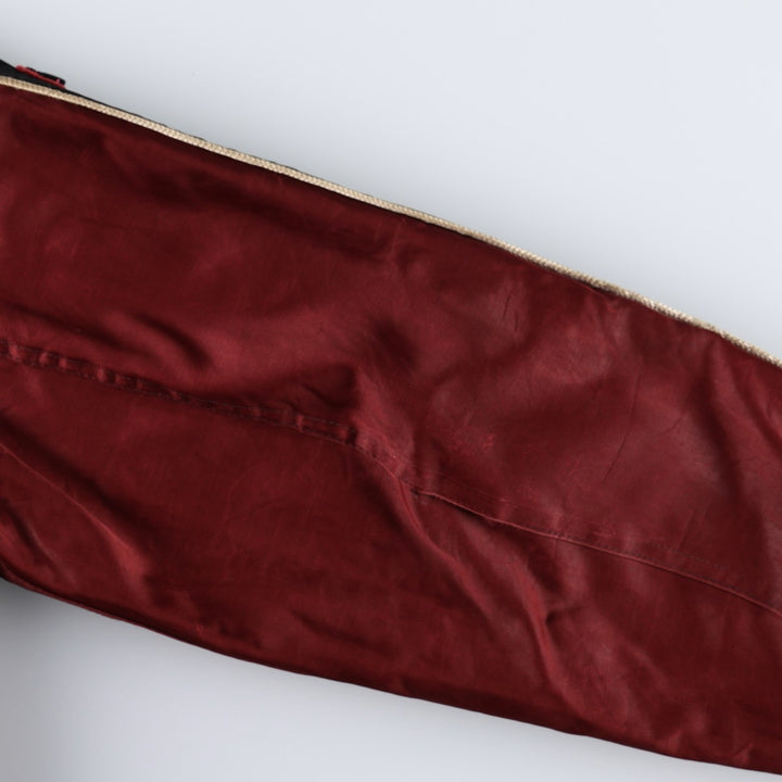 1960'S Marshall Gamemaster Varsity Jacket/Award Jacket - Men's Size M (Equivalent) - Vintage unclear burgundy type Vintage Second Hand