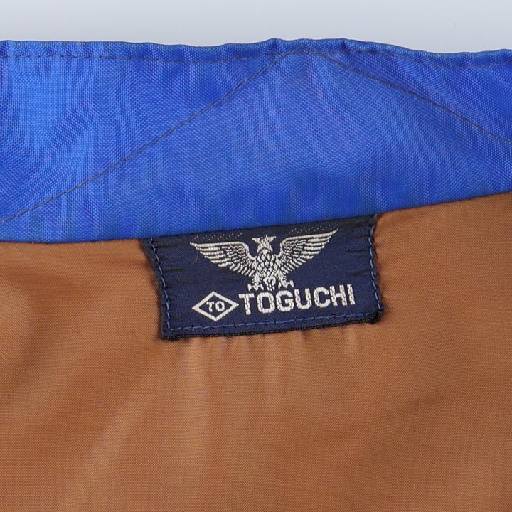 1970'S TOGUCHI Souvenir Jacket, Men's Size M (approx.), Vintage unclear blue type Vintage Second Hand