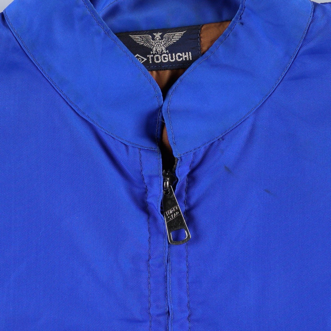 1970'S TOGUCHI Souvenir Jacket, Men's Size M (approx.), Vintage unclear blue type Vintage Second Hand