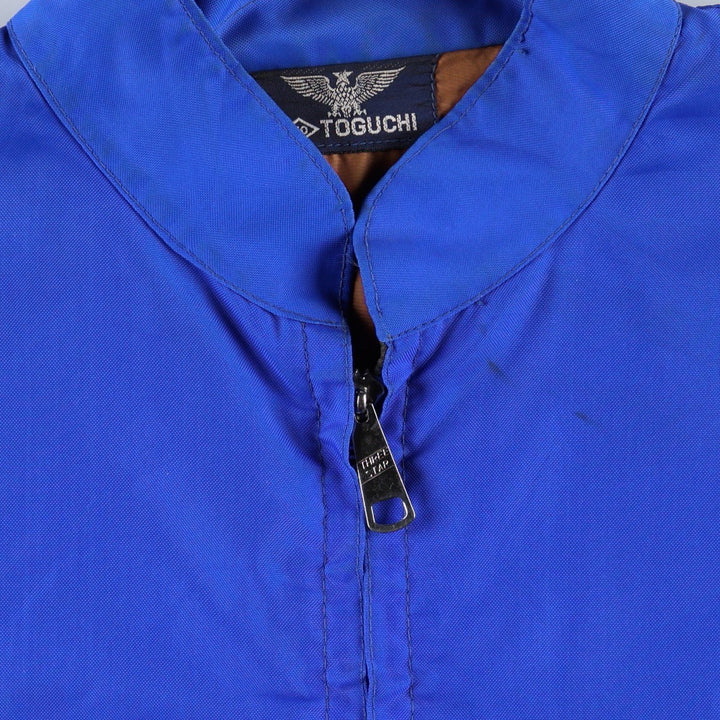 1970'S TOGUCHI Souvenir Jacket, Men's Size M (approx.), Vintage unclear blue type Vintage Second Hand