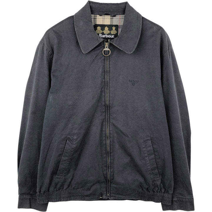 2000'S Barbour 3-Warrant Swing Top Sport Jacket, Men's Size L (approx.) cotton black type Vintage Second Hand