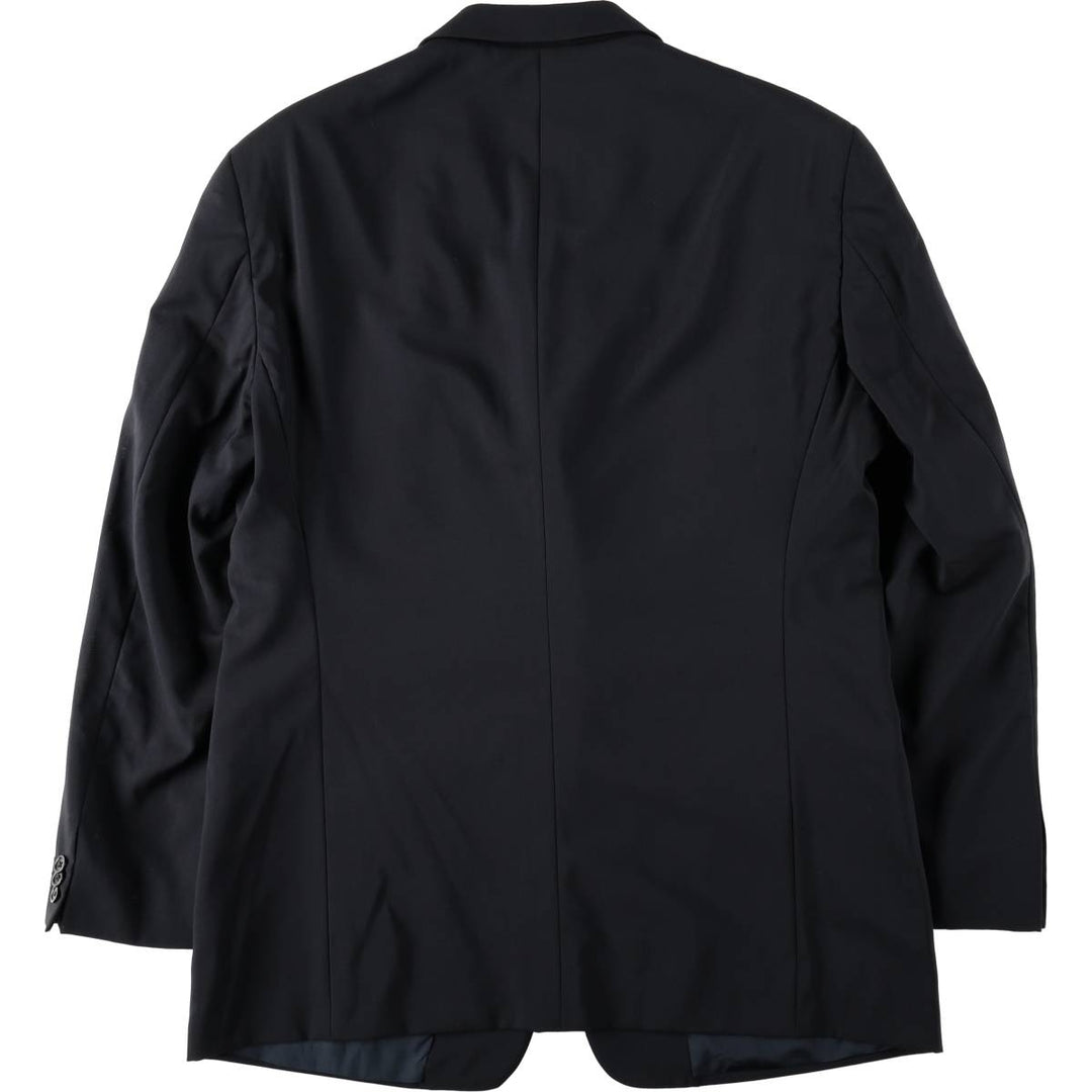 Armani ARMANI COLLEZIONI wool tailored jacket, men's size L wool navy blue type Vintage Second Hand