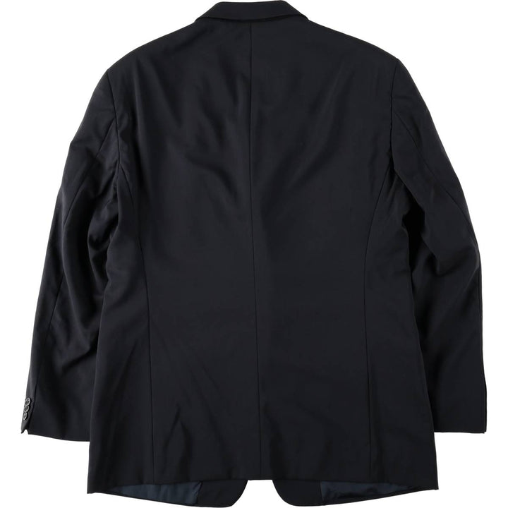 Armani ARMANI COLLEZIONI wool tailored jacket, men's size L wool navy blue type Vintage Second Hand