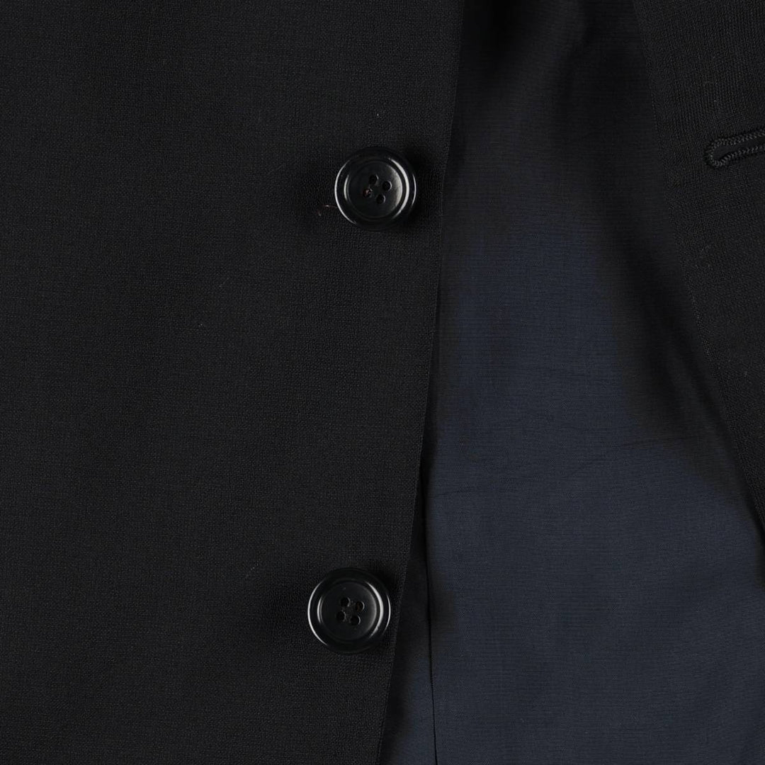 Armani ARMANI COLLEZIONI wool tailored jacket, men's size L wool navy blue type Vintage Second Hand