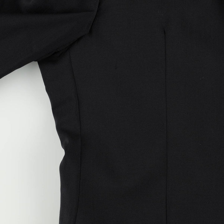 Armani ARMANI COLLEZIONI wool tailored jacket, men's size L wool navy blue type Vintage Second Hand